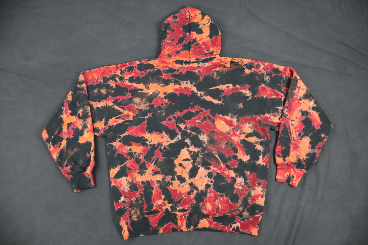 Red Orange Crackle