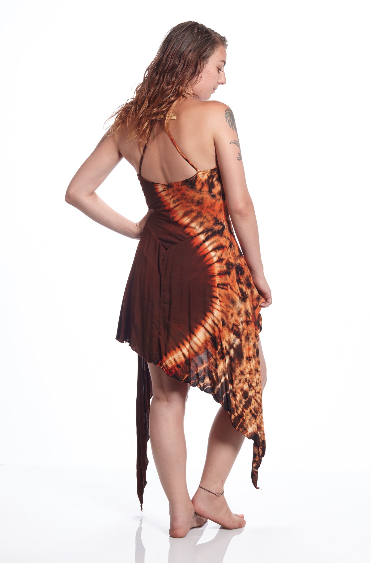 Vintage Fairy Burn Orange Yin